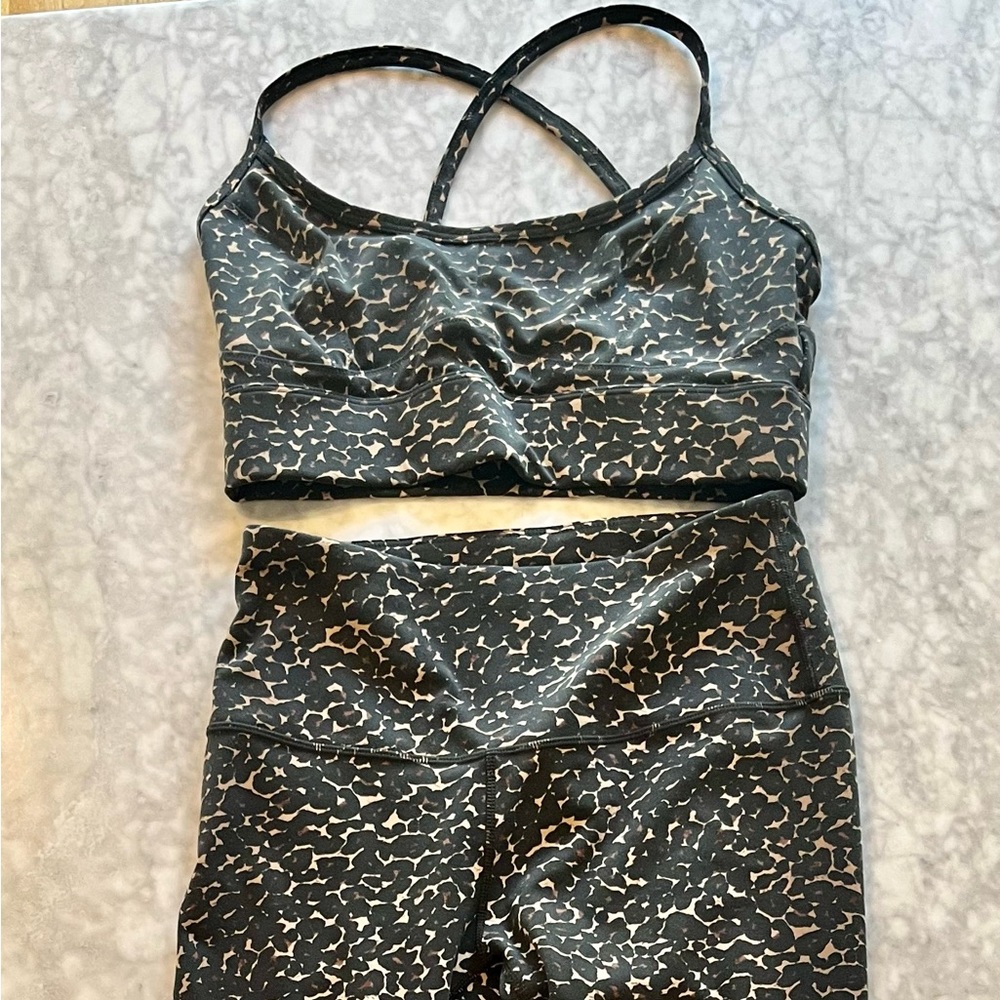 Varley Leggings and Sports Bra Set